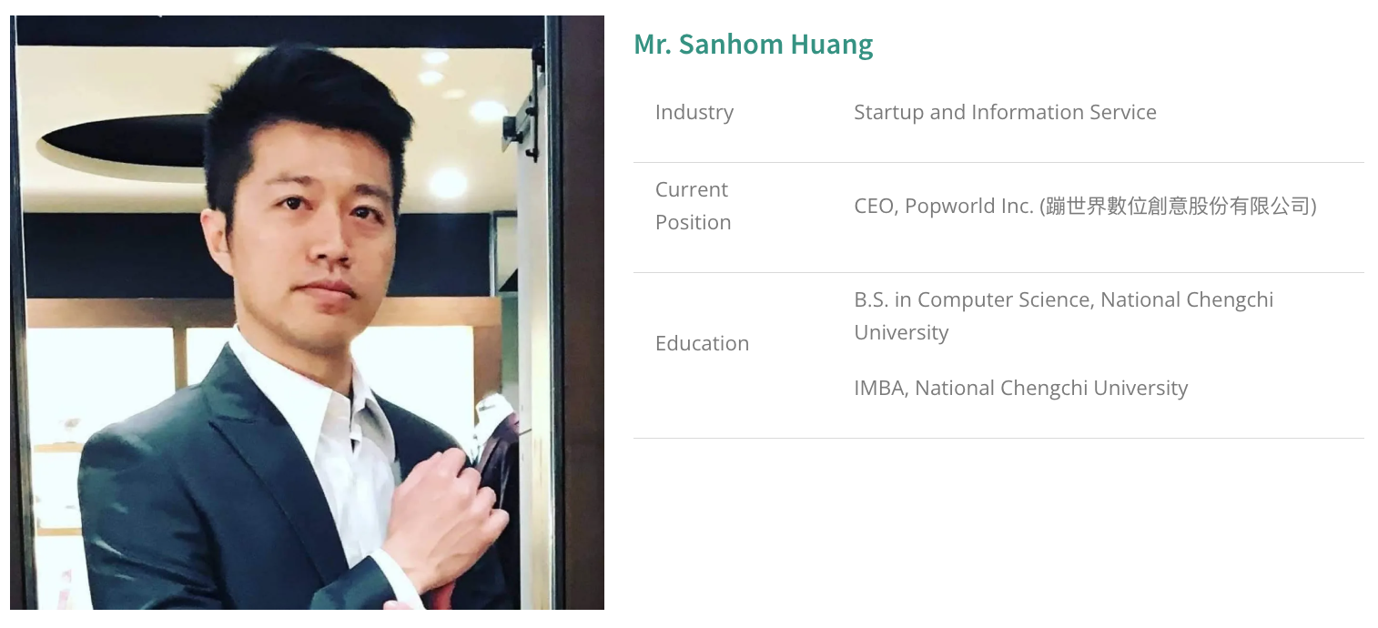 Mr. Sanhom Huang